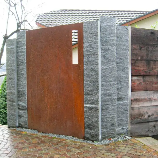 Verschiedene Sichtschutzarten